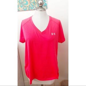 Under Armour Semi Fitted Heat Gear V neck tee